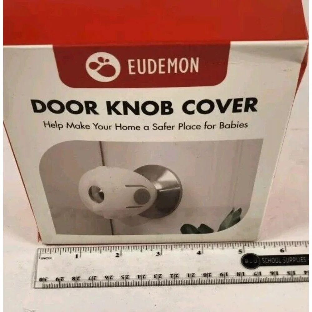 EUDEMON 6 Pack Baby Safety Door Knob Covers‎ (12A5)
